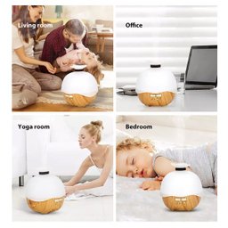 Umidificador Difusor Aroma Silencioso Colorido com Controle - 7