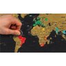Mapa Mundi De Raspar Viagens Raspadinha Scratch Map 80x60cm - 2