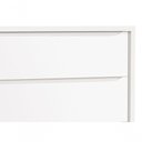 Ver imagem 4 de Cômoda Gaveteiro Classic New Branco Fosco com Madeira - Reller