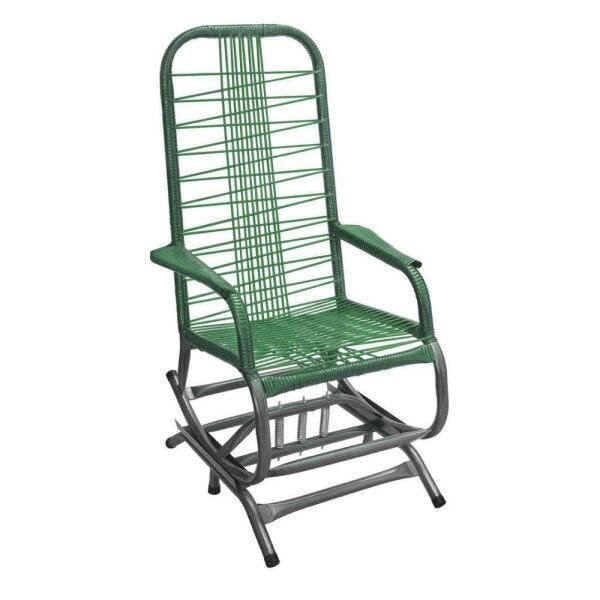 Cadeira de Balanço de Fio Verde Fortmix - 1