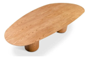 Ver imagem 2 de Mesa de Centro Orgânica Aylin 110x70cm Duo Cone