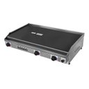 Ver imagem 2 de Chapa para Lanche à Gás com 3 Queimadores 80x40cm - Kenok