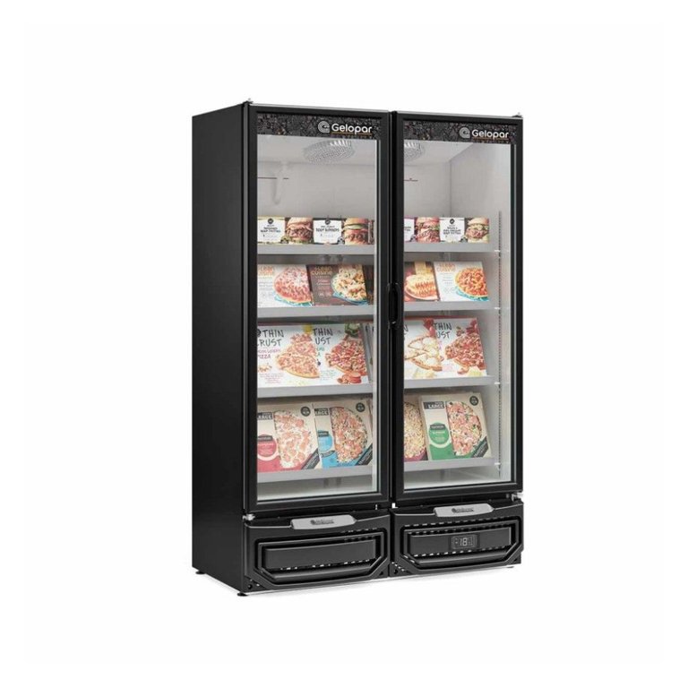 Freezer/conservador Vertical para Congelados 957 Litros Gelopar Gcvc-950el Pr 220v Freezer/conservador Vertical para Congelados 957 Litros Gelopar Gcvc-950el Pr 220v