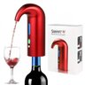 Dispenser de Vinho Eletrico Aerador Decantador Automatico Bomba Inox Vermelha Garrafa Inteligente - 2