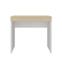 Ver imagem 3 de Mesa Escrivaninha Mind 2 Portas Carvalho/branco- Artany