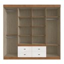 Ver imagem 4 de Guarda-roupa Casal 8 Portas 4 Gavetas Doripel Las Vegas