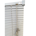 Ver imagem 3 de Persiana Horizontal Pvc 25mm Cinza 60 (l) X 80 (a) Cortina C/ Kit de Instalação 0,60 (l) X 0,80 (a)