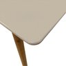 Mesa Para Sala De Jantar 4 Lugares 120cm 050370 Off White DCASA - 6