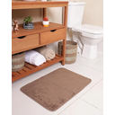 Ver imagem 4 de Tapete Banheiro Antiderrapante Aconchego 45x65cm Corttex - Marrom