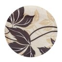 Ver imagem 3 de Kit 3 Banquetas Alta Preta Assento com Floral Marrom Fortmix