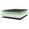 Cama Box Conjugado Casal com Colchão 138x70x188 Soft Firme Ii Gazin Cr35320 Preto-marrom - 3