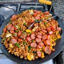 Ver imagem 2 de Chapa Disco Arado Aço Carbono Bifeteira Alça Madeira 50cm