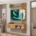 Ver imagem 1 de Painel Tv 45 Polegadas 119cm Buriti Marrom Jade Caemmum