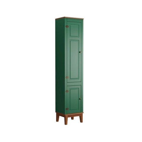 Armário Lateral Esquerdo para Cozinha - Cor: Verde