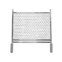 Ver imagem 1 de Grelha Tela Moeda 40x60cm em Inox - Itagrelhas