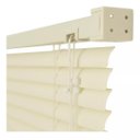 Ver imagem 3 de Persiana Horizontal de Pvc- 1,60x1,30m Cortina Off Blackout Bege