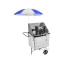 Ver imagem 1 de Carrinho de Hot Dog Econômico com Rodas Maciças e Guarda-Sol - Cefaz