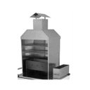 Ver imagem 2 de Carrinho de Churrasco Econômico com Rodas Macicas - Cefaz