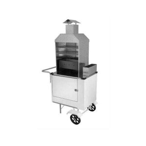 Carrinho de Churrasco Econômico com Rodas Macicas - Cefaz