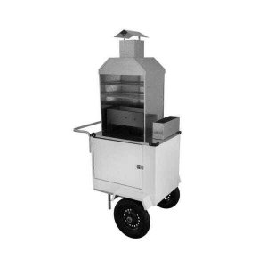 Carrinho de Churrasco Econômico com Rodas Pneumáticas - Cefaz