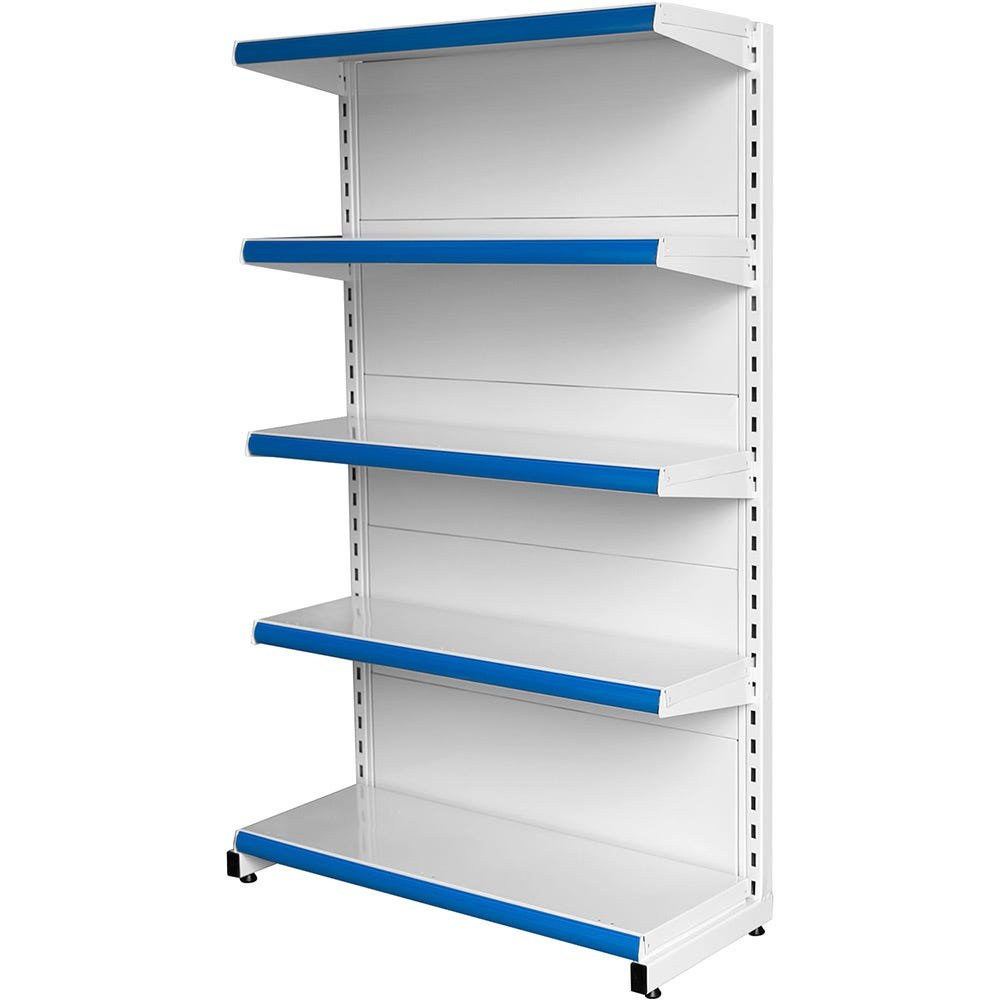 Gôndola Lateral Inicial Linha Leve com 5 Prateleiras 160x40x30 - Fundiferro - 1