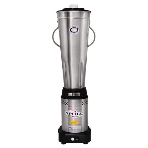 Liquidificador Comercial Inox 10L Bivolt Baixa Rotação - Spolu