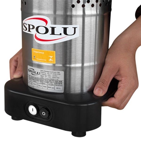 Liquidificador Attak 10L Baixa Rotação 127V - Spolu - 2