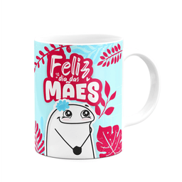 Caneca Flork Mães - Feliz Dia Das Mães - M2 Branca - 2