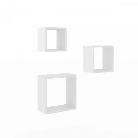 Conjunto 3 Nichos Am 3078 Branco