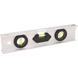 Nível alumínio 12" 3 bolhas - Nove54 - 1