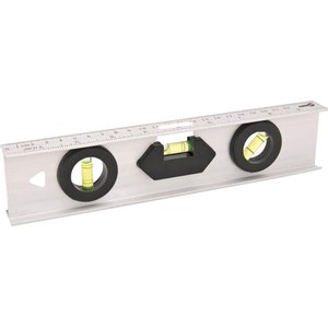 Nível alumínio 12" 3 bolhas - Nove54