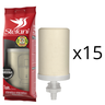Kit 15 Un Vela Filtro de Barro Stéfani São João Tradicional - 2