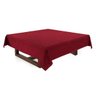 Toalha de Mesa Quadrada Karsten 8 Lugares Celebration Sienna Vermelho - 1