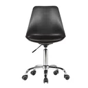 Ver imagem 3 de Cadeira Escritório Secretária Decorativa Eames Chicago Preto