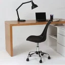 Ver imagem 6 de Cadeira Escritório Secretária Decorativa Eames Chicago Preto