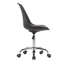 Ver imagem 4 de Cadeira Escritório Secretária Decorativa Eames Chicago Preto