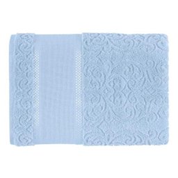 Toalha Banhão para Bordar Karsten Melina II Baby Blue - 1
