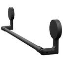 Ver imagem 4 de Porta Toalha 58,5x5,4x11,8cm com Adesivo Preto Fosco - Ad4/pt*pr-fos - Astra