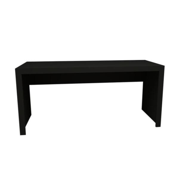 Mesa para Escritório Realeza Móveise 100% MDF - Preto - 1