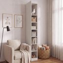 Ver imagem 1 de Estante Nicho Vertical Planejado 240CMX30CM Hera CabeCasa MadeiraOriginals Off White/Cream