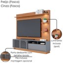 Ver imagem 6 de Estante Home Tv 70 Pol 200 Cm Campeche Freijo Cinza Colibri