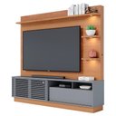 Ver imagem 1 de Estante Home Tv 70 Pol 200 Cm Campeche Freijo Cinza Colibri