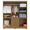 Ver imagem 3 de Guarda Roupa Casal 180cm 10 Portas Deno Atacama A15 - Mpozenato