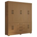 Ver imagem 2 de Guarda Roupa Casal 180cm 10 Portas Deno Atacama A15 - Mpozenato