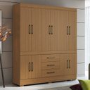 Ver imagem 1 de Guarda Roupa Casal 180cm 10 Portas Deno Atacama A15 - Mpozenato