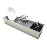 Calha 77,5cm para Embutir no Marmore Úmida Cozinha Inox Technox - 1