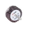 Mini Roda Lixa Pg Aeme 50x25 Haste 6mm 10 Unidades - 2