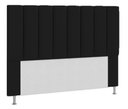 Ver imagem 1 de Cabeceira King Estofada Cancun Preto - M&F Decor