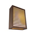 Ver imagem 1 de Luminária Parede Decorativa Led Corredor Quarto Sala Imbuia