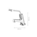 Ver imagem 2 de Clinica Cromado 2294 C83 Torneira Lavatorio Bancada C/fechamento Automatico - Pevilon